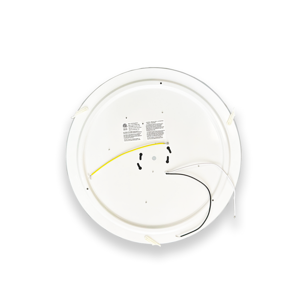 MW LED 18 Inch Flush Mount Ceiling Light LED 40W 3CCT Color 3000K 4000