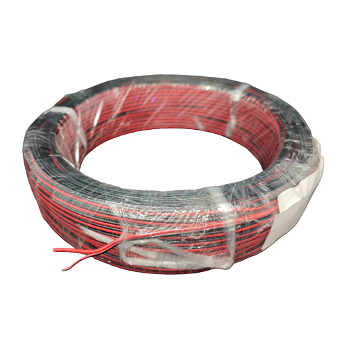 MW LED CUL Certified 22AWG Extension Cable Wire Cord for Led Strips , 2 Pin Hookup DC Wire (100M, Red and Black)330ft