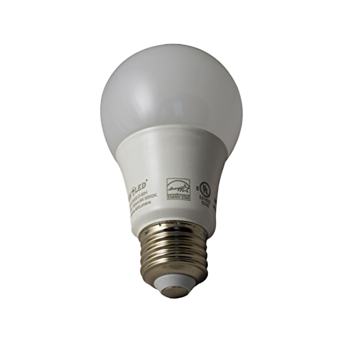 MW LED 9W LED A19 E26 Bulb CUL-Listed Dimmable (60-Watt Equivalent), 800 Lumens, Medium Screw Base, 350° Beam Angle - (10 Packed) Daylight 5000K)