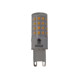 G9 LED Light Bulb 4.5W (40W Halogen Bulbs Equivalent) 450LM Warm White 3000K AC 120V G9 Base Lamp Dimmable
