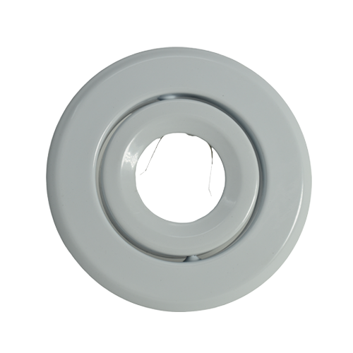 MW LED Recessed Lighting Trim with Gimbal (4" PAR16/MR16/GU10 Round, Matte White) for 4 1/4" Housing