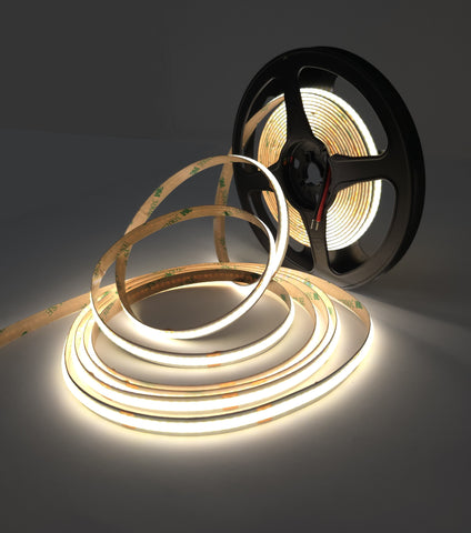 MW LED COB LED Flex Strip Lights, Cool White 4000K 24V, High Density Uniform LED Strip Light for Under Cabinet Light, Home Decor Light.