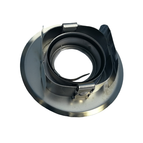 MW LED Recessed Lighting Trim with Gimbal (3.5" GU10 Round, Brushed Nickel) for 3 5/8" Housing