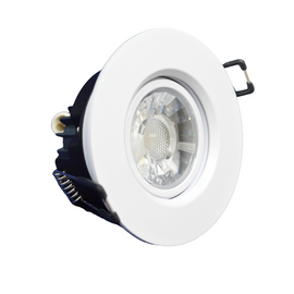 MW LED 3 Inch Gimbal LED Downlight Dimmable Recessed Ceiling Directional Rotatable Light Damp Location ETL Listed IC Rated 8W Color Selectable 3CCT 3000K/4000K/5000K