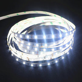 MW LED SMD Strip Lights, Daylight White 6000K 12V 16ft/5m, High Density Uniform Light Super Bright High Density LED Strip Light for TV Backlight, Living Room, Cabinet Lighting,Home Decor Light.