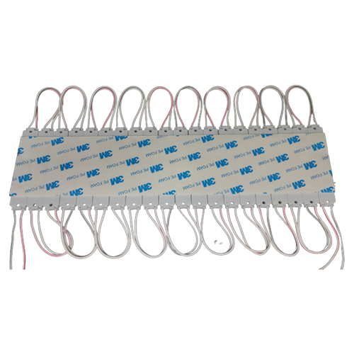 MW LED 100pcs 3 LED Module for Signs DC12V Pure White 1.5W Waterproof for Letter Sign Advertising ,Sign Channel Letter.