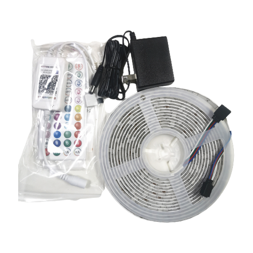 RGB LED Strip Lights Lights Music Sync Smart  Lights with Bluetooth APP Control 44 Keys Remote, Color Changing Led Lights Strip for Bedroom Christmas Party Home Decoration