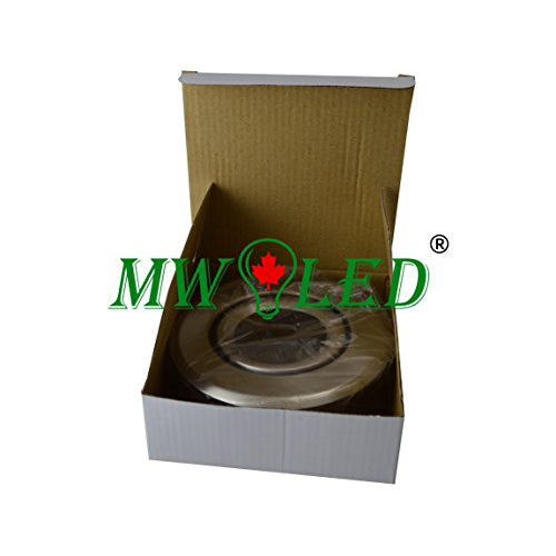 MW LED Recessed Lighting Trim with Gimbal (4" PAR20 Round, Brushed Nickel) for 4 1/4" Housing