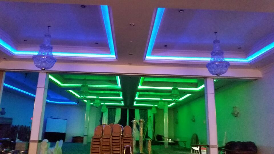 RGB LED Strip Lights Lights Music Sync Smart  Lights with Bluetooth APP Control 44 Keys Remote, Color Changing Led Lights Strip for Bedroom Christmas Party Home Decoration