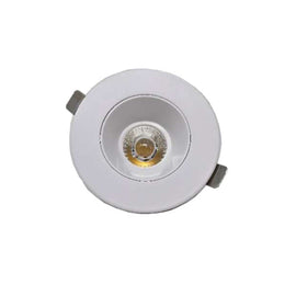 MW LED 3 Inch Anti-Glare Downlight Dimmable LED Recessed Ceiling Directional Light Damp Location ETL Listed IC Rated 9W Color Selectable 3CCT 3000K/4000K/5000K