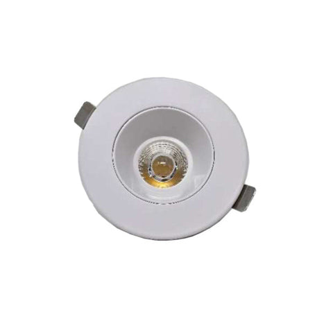 MW LED 3 Inch Anti-Glare Downlight Dimmable LED Recessed Ceiling Directional Light Damp Location ETL Listed IC Rated 9W Color Selectable 3CCT 3000K/4000K/5000K