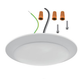 MW LED Ceiling Light 7.3 Inch LED 15W (75W Equivalent) 1050 lumens Dimmable, 5CCT Selectable (3000K/4000k/5000K/6000K/6500K) CETL Listed