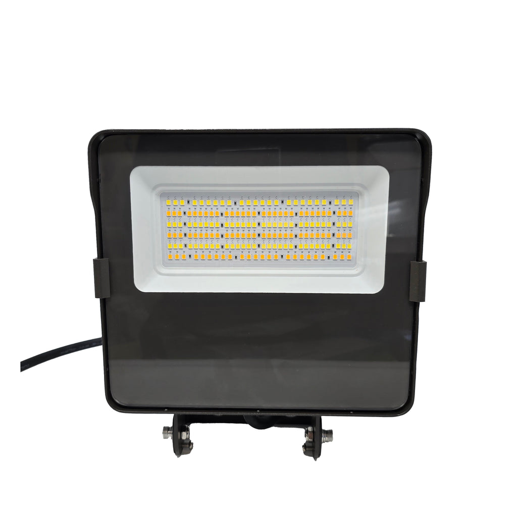 MW LED Max. 63W Flood Light Outdoor Super Bright Outdoor Lights (Adjust to 63W/ 50W/ 36W) (CCT 3000K/ 4000K/ 5000K) Security Lights for Garden, Garage, Yard, Sports Ground, Patio, Parking Lots