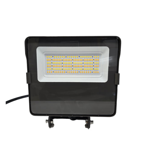 MW LED Max. 63W Flood Light Outdoor Super Bright Outdoor Lights (Adjust to 63W/ 50W/ 36W) (CCT 3000K/ 4000K/ 5000K) Security Lights for Garden, Garage, Yard, Sports Ground, Patio, Parking Lots