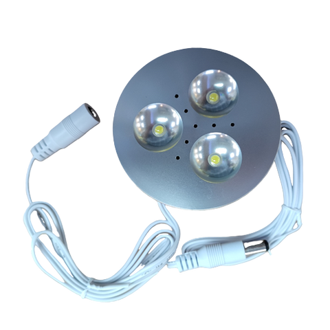 MW LED12 Volt DC Ceiling Lights 6000K Daylight for Interior Under Cabinet Light Fixtures Recessed LED Light
