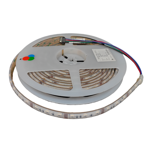 MW LED RGB Multi-color Waterproof Strip Lights, 12V 16ft/5m, Super Bright LED Strip Light for Home Decor Light, Indoor Outdoor Scenery.