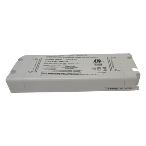50W Dimmable Driver LED Power Supply 12V DC Dimming LED Drivers Transformer