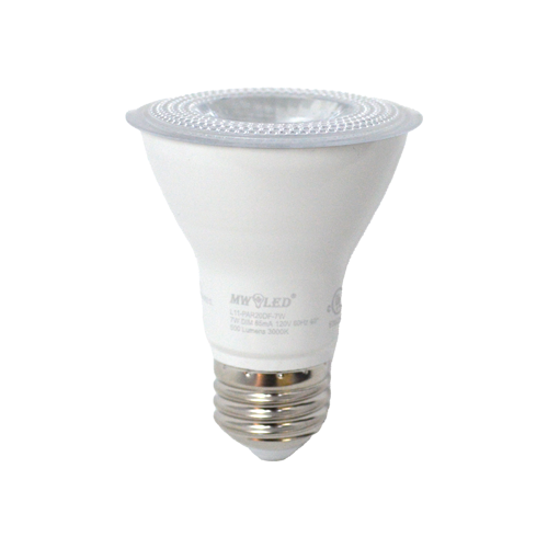 PAR20 LED Light Bulb, 50W Incandescent Replacement Spotlight, 3000K Warm White