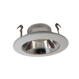 MW LED 4" Bright Classic Recessed Can Light Trim, with Decorative Aluminum Reflector for 4 1/4" Housing