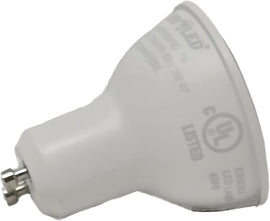 MW LED GU10 LED Light Bulb 7W Dimmable , 50W Incandescent Replacement, UL-listed Spotlight, Track Lighting, Recessed Light 3000K Warm White, 500lm, 40 Degree Beam Angle