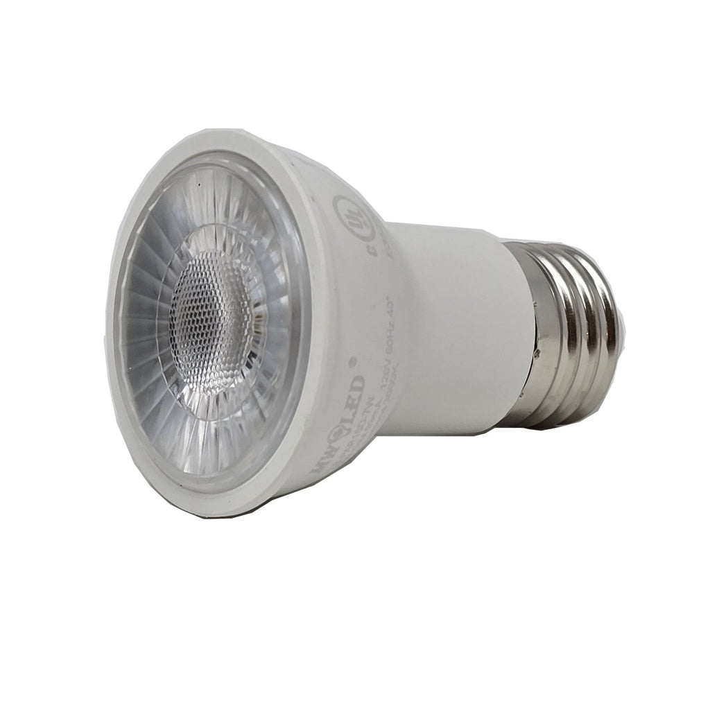 PAR16 LED Light Bulbs, Dimmable SpotLight, 7W=50W, 500 Lumens, cUL Listed (3000K Warm White)