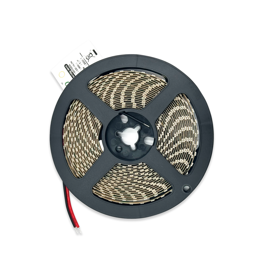 MW LED SMD Strip Lights, Natural White 4000K 12V 16ft/5m, High Density Uniform Light Super Bright High Density LED Strip Light .