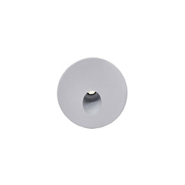 MW LED Round Recessed Step Stair bevel angle ,Light Wall Lamp Porch Pathway Spot Light Plinth Patio Lighting for Corner Deck Balcony 3000K Warm White DC12V