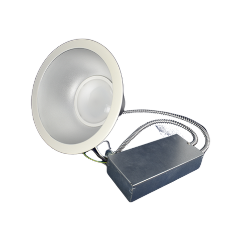 MW LED 8 Inch Commercial Recessed LED Downlights - 25W/35w - 100-277V - 5000K Cool White - 2000 Lumens - 0-10V Dimming UL certified