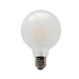 G125 Light Bulb 10W LED Filament 80W Incandescent, Base E26, 2700K Warm White