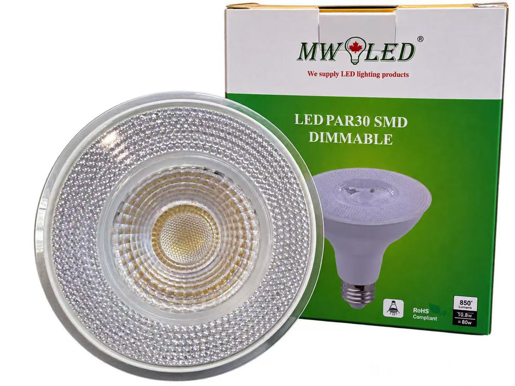 PAR30 LED Light Bulb, 75W Incandescent Replacement Spotlight, 5000K Daylight