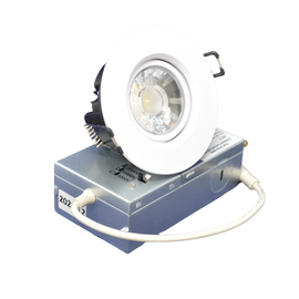 MW LED 3 Inch Gimbal LED Downlight Dimmable Recessed Ceiling Directional Rotatable Light Damp Location ETL Listed IC Rated 8W Color Selectable 3CCT 3000K/4000K/5000K