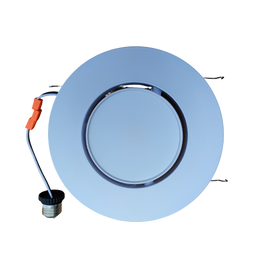 6 Inch Rotatable LED Recessed Gimbal Lighting,Dimmable Downlight 5CCT Color 2700k/3000K/3500K/4000k/5000K (CCT Changeable/Adjustable) CETL Listed