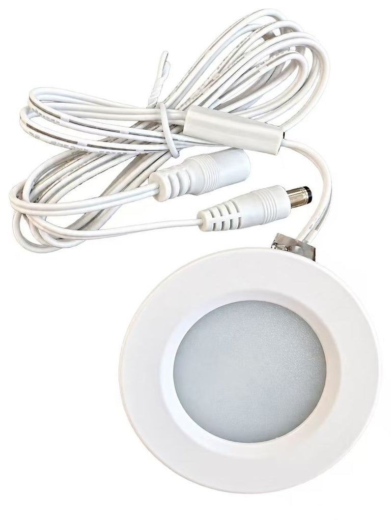 MW LED Puck Light, Under Cab,3000K/4000K/5000K. 3W12V,Mini Downlight LED Ceiling Light,Cabinet Light,Recessed Small Spotlight Mirror Front Lights
