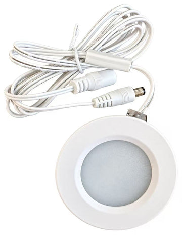 MW LED Puck Light, Under Cab,3000K/4000K/5000K. 3W12V,Mini Downlight LED Ceiling Light,Cabinet Light,Recessed Small Spotlight Mirror Front Lights