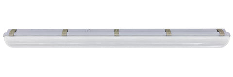 MW LED 4FT Vapor Tight Lights, 60/50/40W, 3000K/4000K/5000K Adjustable.for Garage, Warehouse, Workshop