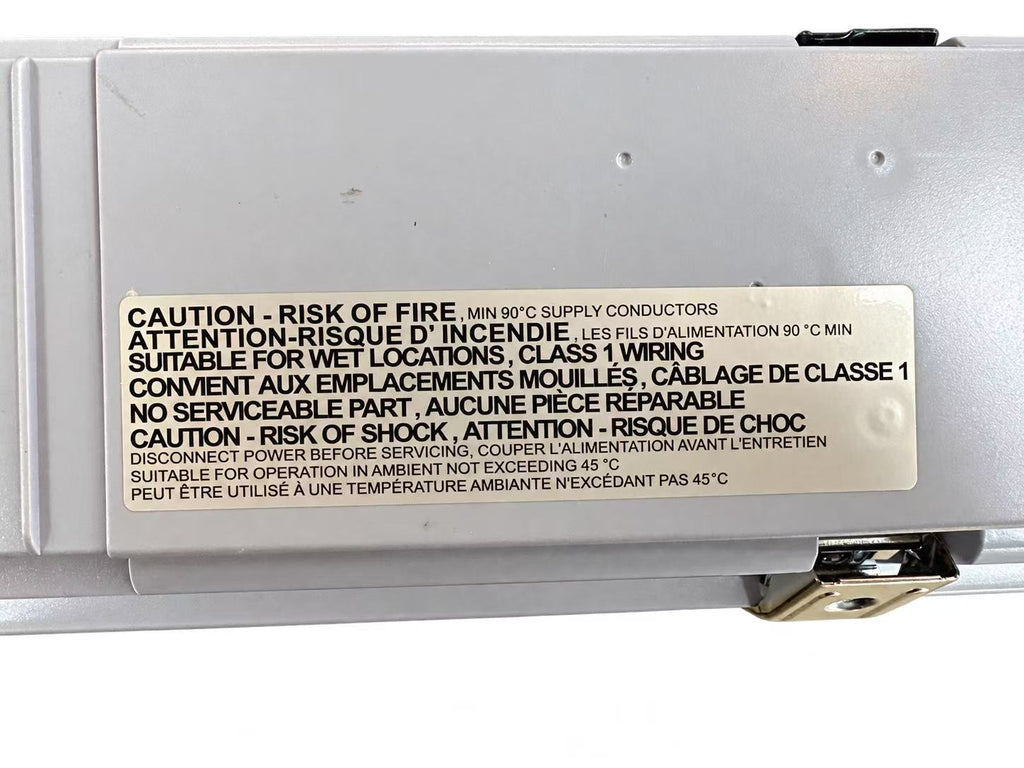 MW LED 4FT Vapor Tight Lights, 60/50/40W, 3000K/4000K/5000K Adjustable.for Garage, Warehouse, Workshop