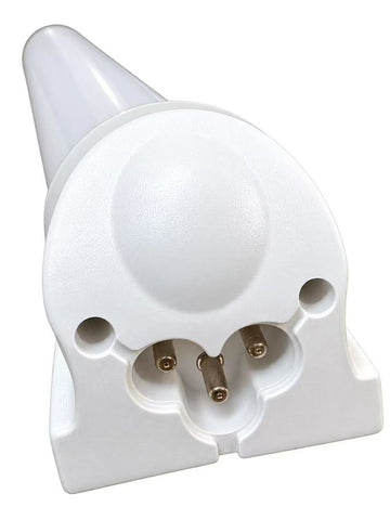 LED T8 Under Cabinet Light, 4 feet, 3000K Warm White,20W,Metal Base Frost.Non-replaceable LED