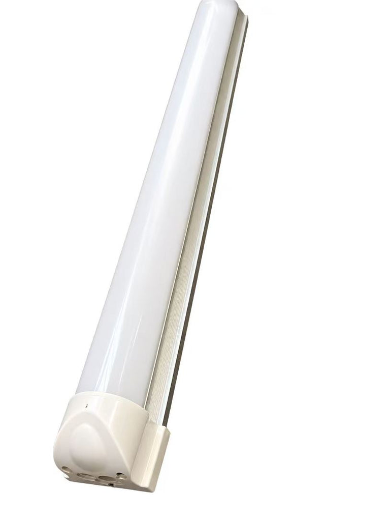 LED T8 Under Cabinet Light, 4 feet, 3000K Warm White,20W,Metal Base Frost.Non-replaceable LED