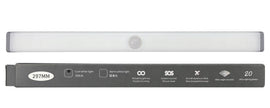 LED Lamp,1pc 29.7cm USB Rechargeable Led Light,Perfect For Cabinet, Wardrobe And Hallway, Wireless Motion Sensor Under Cabinet Lighting, Rechargeable Magnetic Night Lamp For Hallway Kitchen Cabinet Shelf Wardrobe House Room Decoration