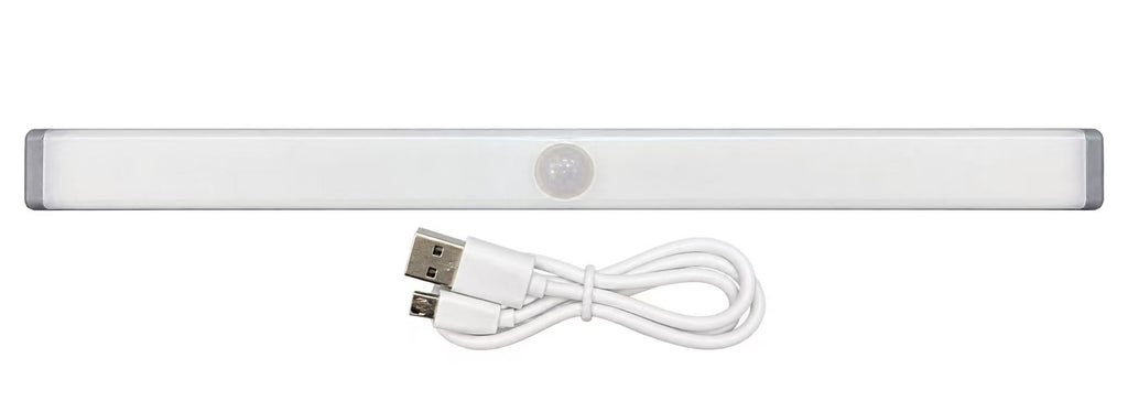 LED Lamp,1pc 29.7cm USB Rechargeable Led Light,Perfect For Cabinet, Wardrobe And Hallway, Wireless Motion Sensor Under Cabinet Lighting, Rechargeable Magnetic Night Lamp For Hallway Kitchen Cabinet Shelf Wardrobe House Room Decoration