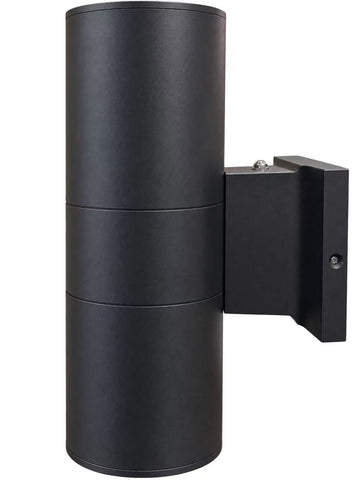 MW LED outdoor wall light, 12 inches up and down wall lamp with sensors. Modern Porch Patio Lights, Waterproof Wall Sconce, Exterior Light Fixture Wall Mount, Aluminum, Matte Black