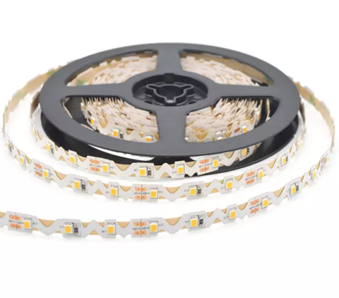 MW LED S Shape Bendable LED Strip Light,Warm White 3000K, 12V. 4.8W/M, 6.6MMx5M. Best for advertising Sign Light , Home Décor Light, Cabinet & Office