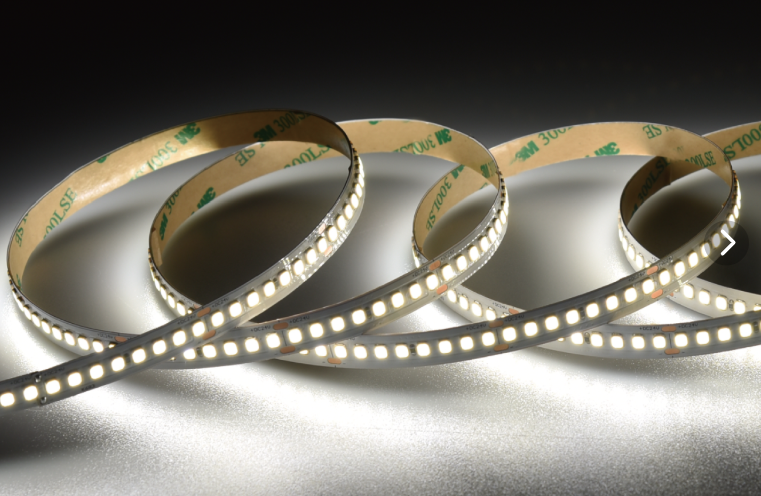 MW LED Strip  Lights, Natural White 4000K, DC 24V, 55W(Max),10MMx5M, 154PCS/M, SMD2835,for Office Workspace Vanity Mirror Kitchen Counter