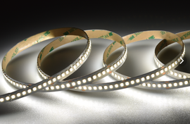 MW LED Strip  Lights, Natural White 4000K, DC 24V, 55W(Max),10MMx5M, 154PCS/M, SMD2835,for Office Workspace Vanity Mirror Kitchen Counter