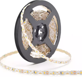 MW LED S Shape Bendable LED Strip Light,Warm White 3000K, 12V. 4.8W/M, 6.6MMx5M. Best for advertising Sign Light , Home Décor Light, Cabinet & Office