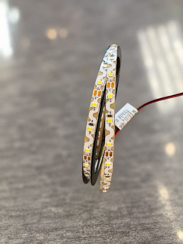 MW LED  Strip Lights, Pure White 6000K. DC 12V, 4.8W/M, 6.6MMx5M. 60pcs/m,Bright LED Tape Light for Bedroom, Kitchen, Closet, Cabinet, Mirror, Indoor