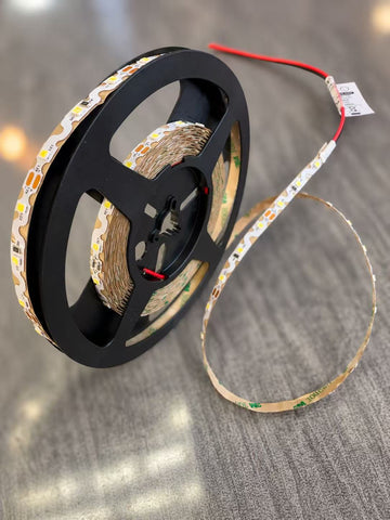 MW LED  Strip Lights, Pure White 6000K. DC 12V, 4.8W/M, 6.6MMx5M. 60pcs/m,Bright LED Tape Light for Bedroom, Kitchen, Closet, Cabinet, Mirror, Indoor