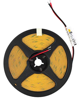 MW LED Strip Lights, COB LED Flex Strip Light, 24V, 480pcs/m, 10W/m, 100LM/W, 8mm*5m, 2700K, for Kitchen, Living Room, Party, Bar