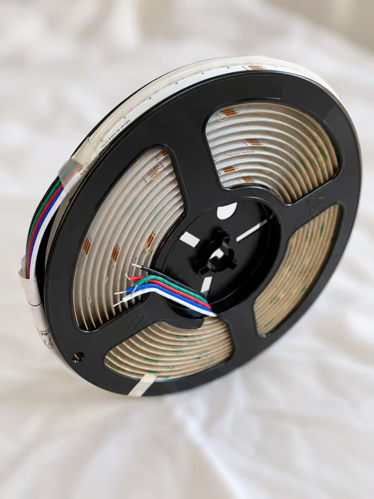 MW LED Strip Lights,Multi colour LED Light, 24V, 19W/M, 784 chips/m, 12mm*5m, IP20, for Home, Bar, Club, or bedroom Decoration Ambiance Lighting