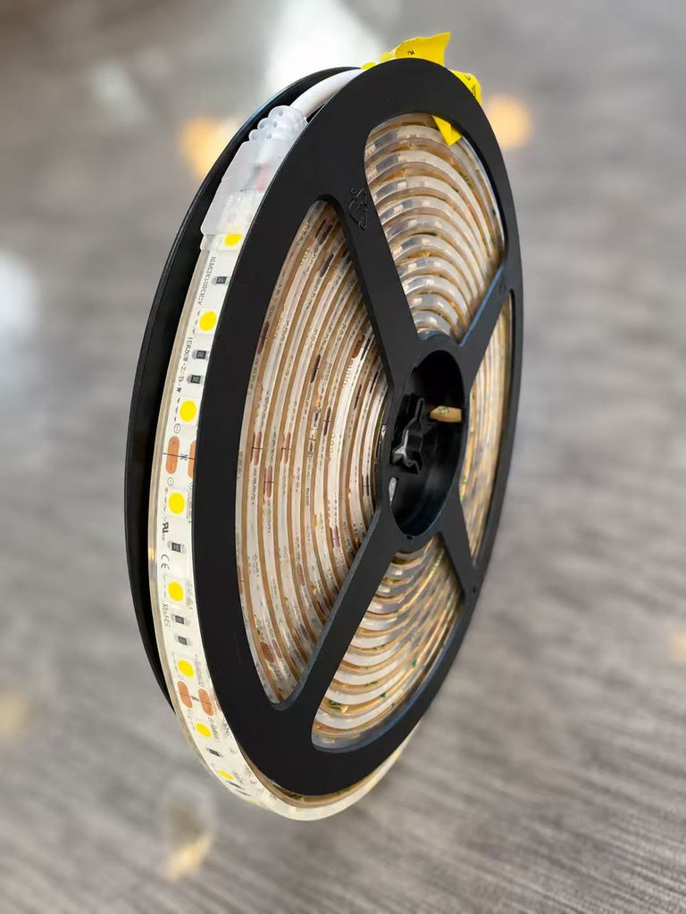 MW LED Waterproof Strip Lights, Daylight White 7000K 12V 16ft/5m, Super Bright LED Strip Light for Living Room, Cabinet Lighting, Home Decor Light, Indoor Outdoor Scenery.